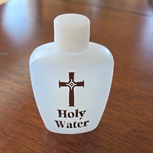Holy Water Bottle Cross Design Blessed Holy Faith Love Water Unisex Bless Unisex